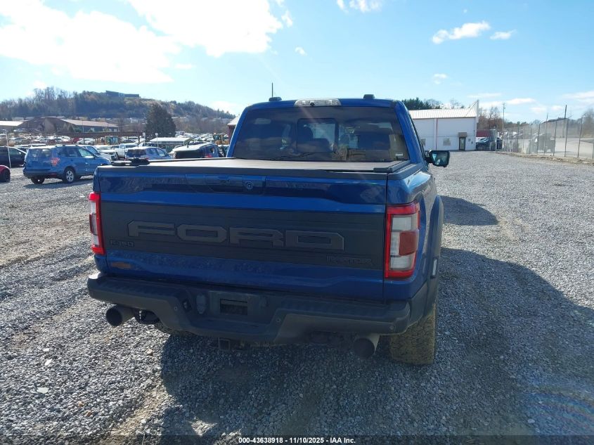 2022 Ford F-150 Raptor VIN: 1FTFW1RG8NFA93076 Lot: 43638918