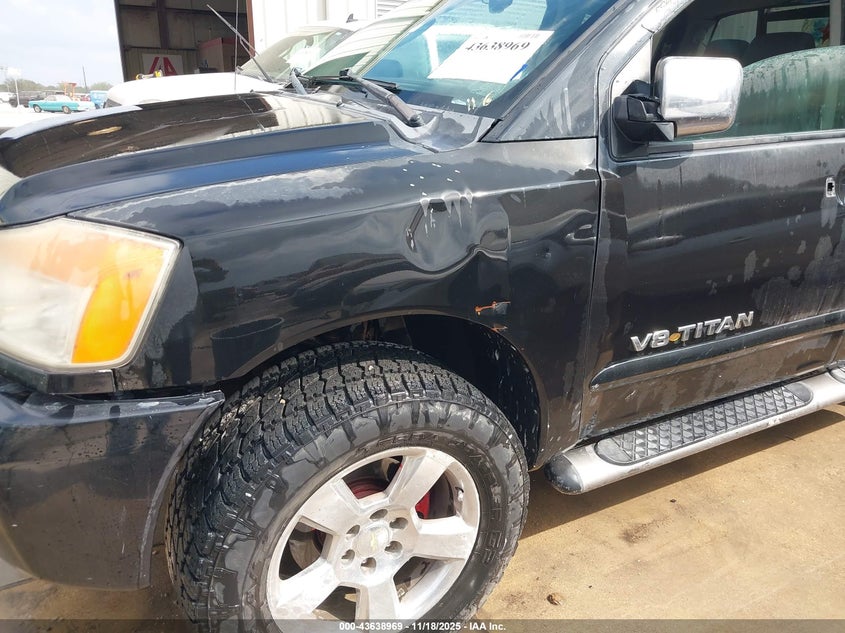 2009 Nissan Titan Se VIN: 1N6BA07C89N319889 Lot: 43638969