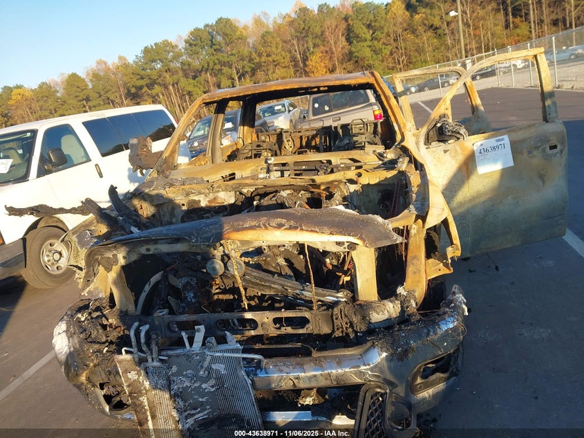 2025 Ram 1500 Big Horn 4X4 5'7 Box VIN: 1C6RRFFG9SN746285 Lot: 43638971