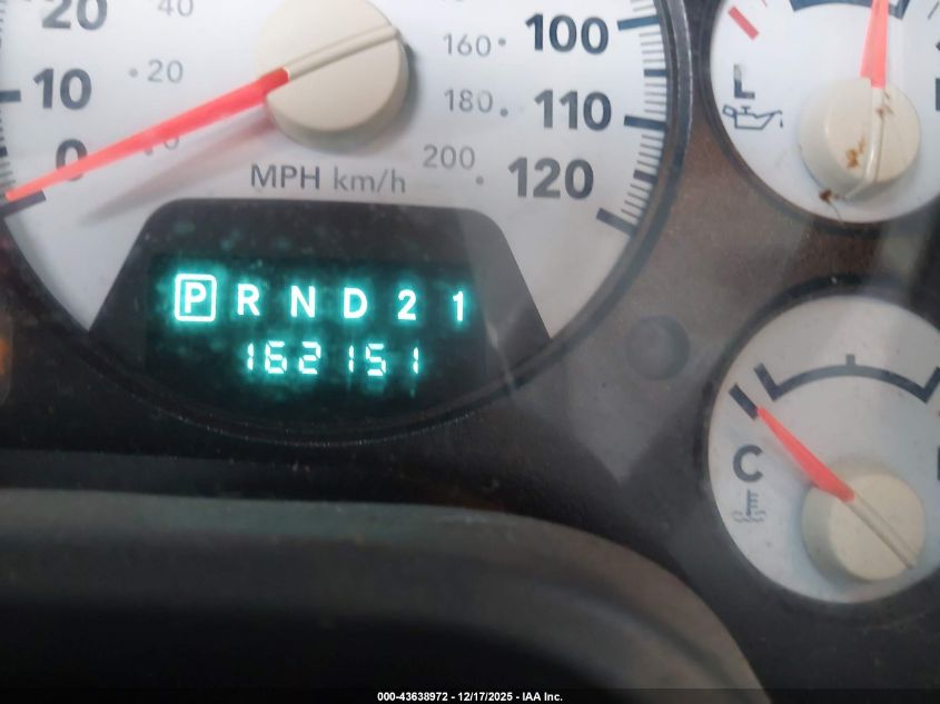 2007 Dodge Ram 2500 Slt/Trx4 Off Road/Sport/Power Wagon VIN: 3D7KS28D97G840831 Lot: 43638972