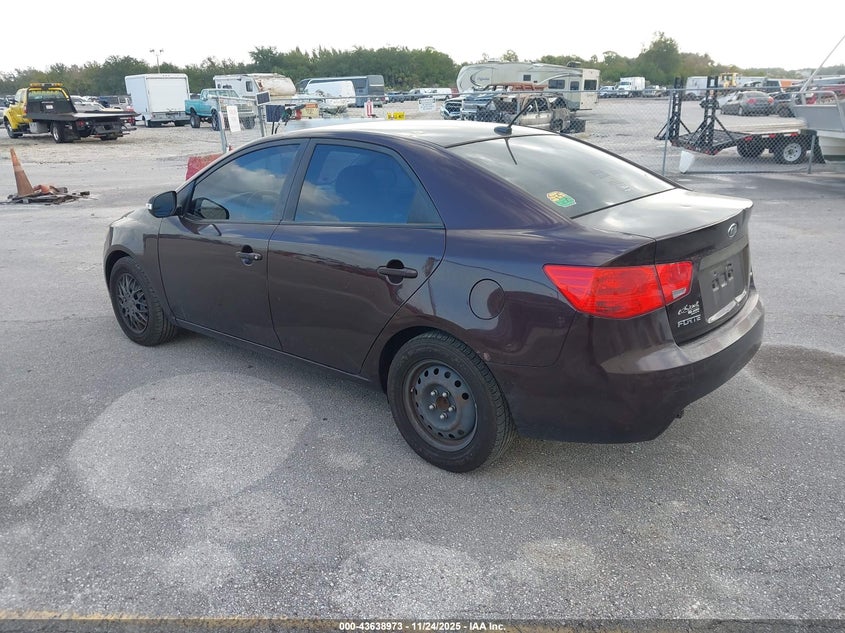 KNAFU4A24A5199951 2010 KIA FORTE photo no. 3