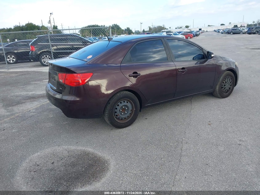 KNAFU4A24A5199951 2010 KIA FORTE photo no. 4