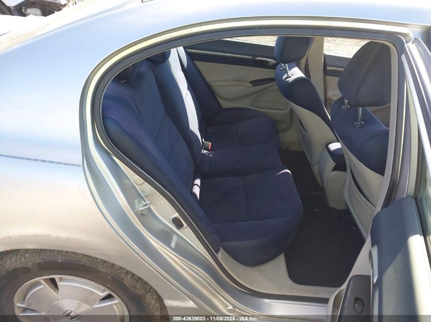 2006 Honda Civic Hybrid VIN: JHMFA36256S027482 Lot: 43639003