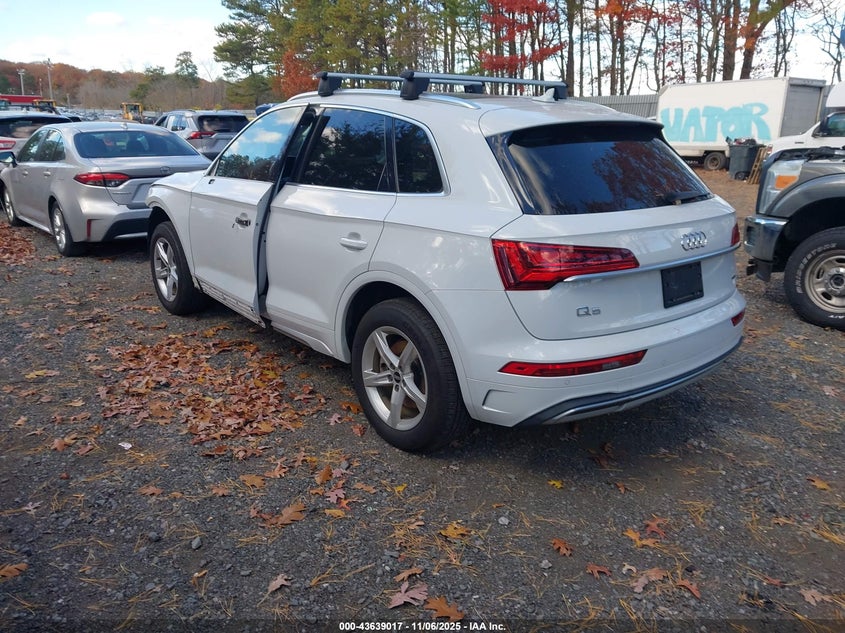 2021 Audi Q5 Premium 45 Tfsi Quattro S Tronic VIN: WA1AAAFY2M2080586 Lot: 43639017