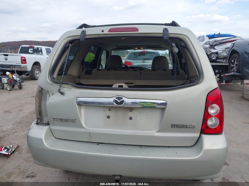 2005 Mazda Tribute S VIN: 4F2YZ96175KM40015 Lot: 43639019