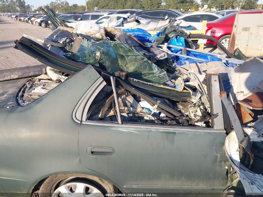 2002 Toyota Corolla Le VIN: 2T1BR12E62C530253 Lot: 43639028