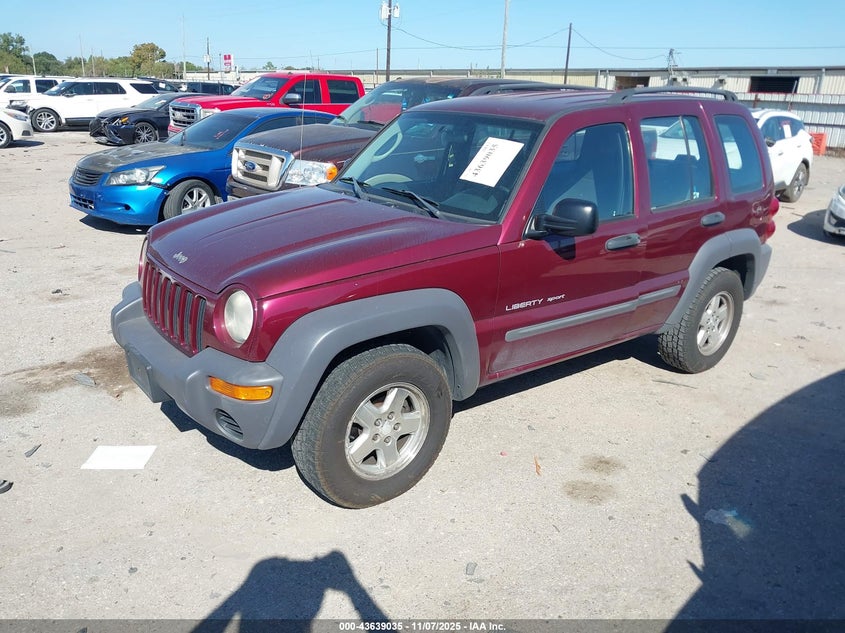1J4GL48K53W643121 2003 JEEP LIBERTY (NORTH AMERICA) photo no. 2