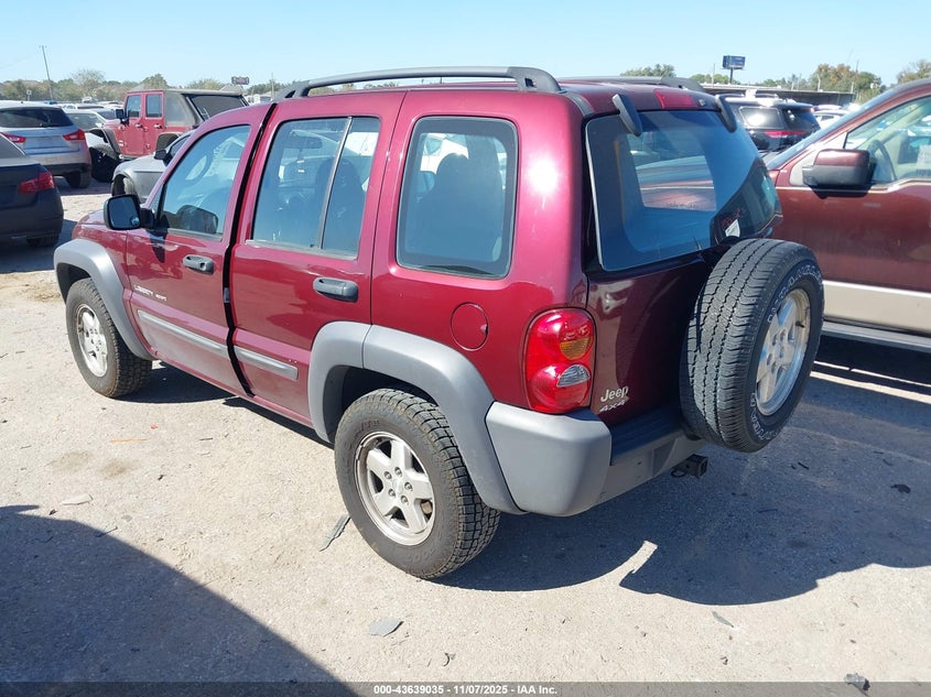 1J4GL48K53W643121 2003 JEEP LIBERTY (NORTH AMERICA) photo no. 3