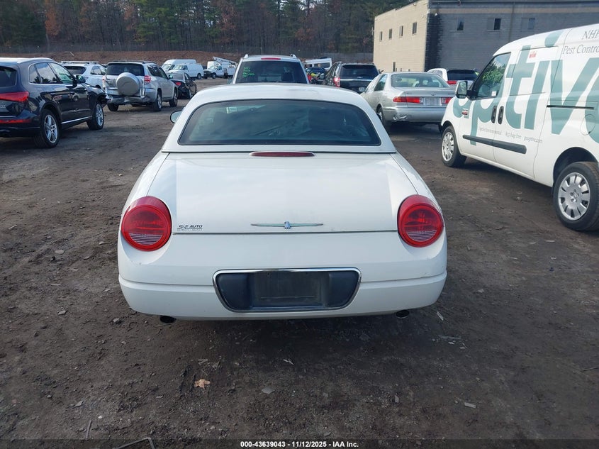 2002 Ford Thunderbird VIN: 1FAHP60A62Y122625 Lot: 43639043