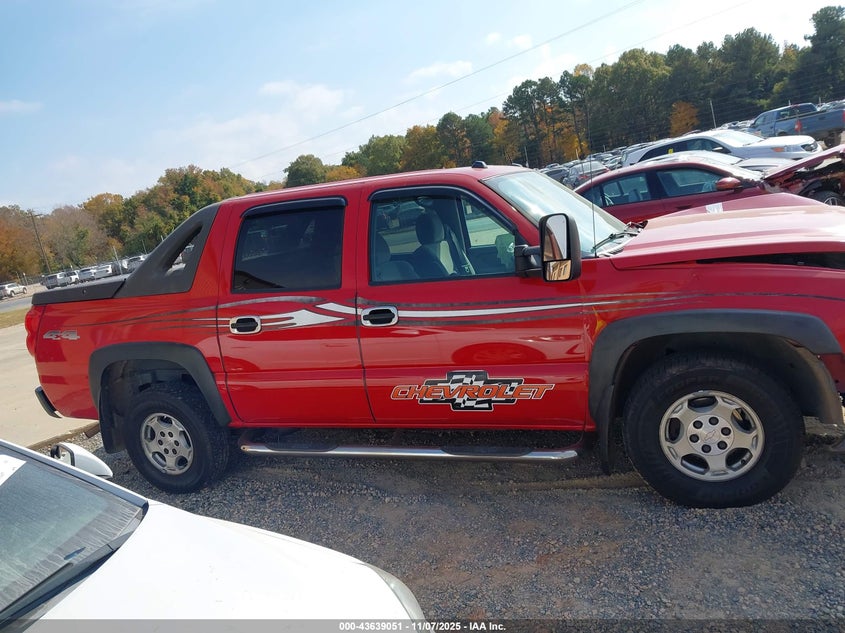 2005 Chevrolet Avalanche 1500 Ls VIN: 3GNEK12Z45G200388 Lot: 43639051