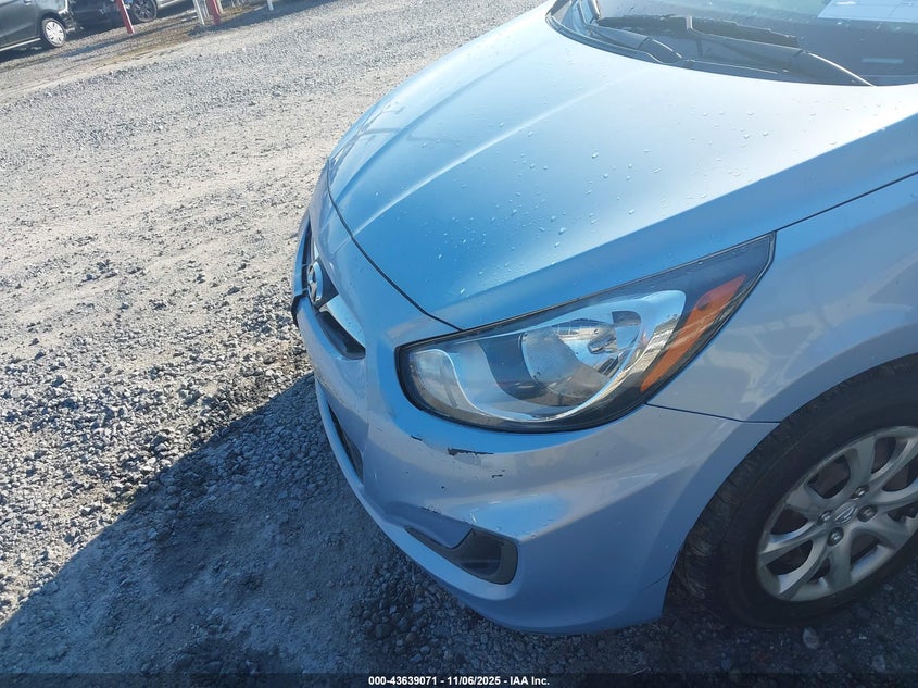 2014 HYUNDAI ACCENT GLS KMHCT4AE0EU674280