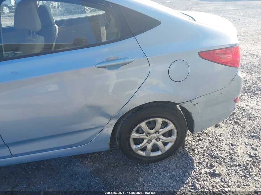2014 HYUNDAI ACCENT GLS KMHCT4AE0EU674280
