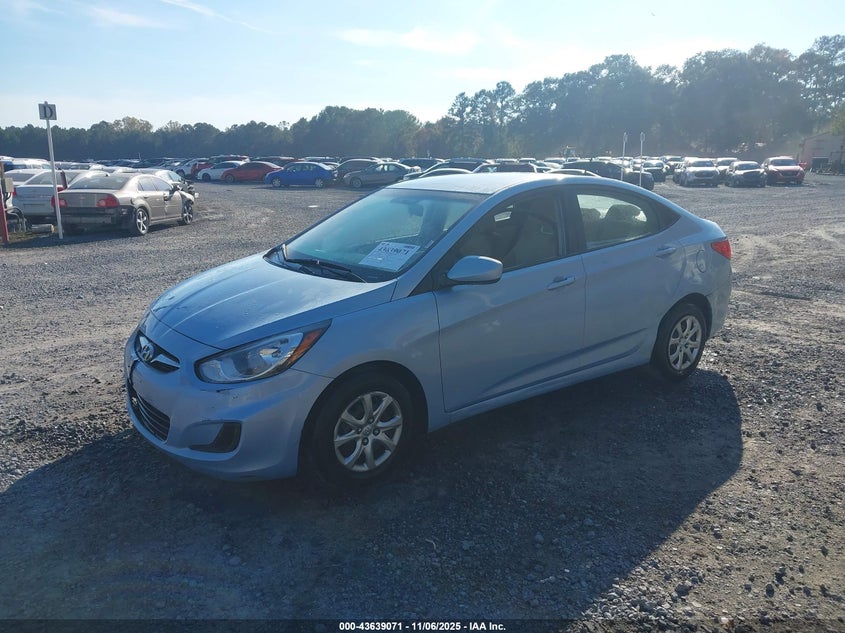 2014 HYUNDAI ACCENT GLS KMHCT4AE0EU674280