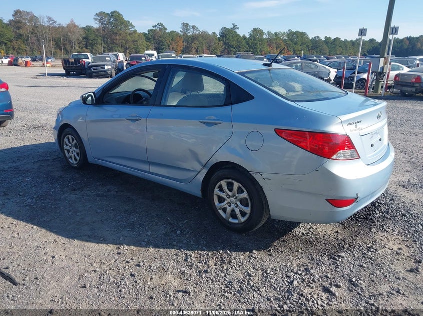 2014 HYUNDAI ACCENT GLS KMHCT4AE0EU674280