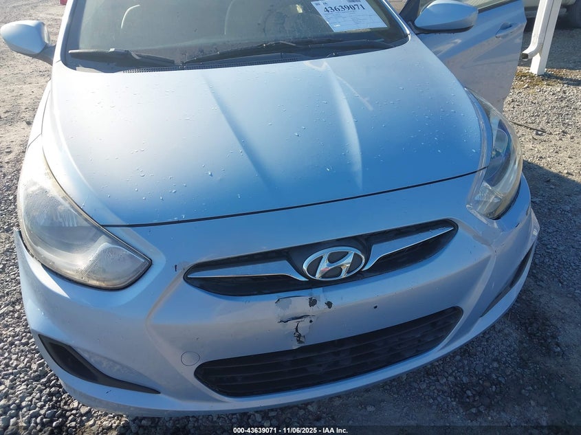 2014 HYUNDAI ACCENT GLS KMHCT4AE0EU674280