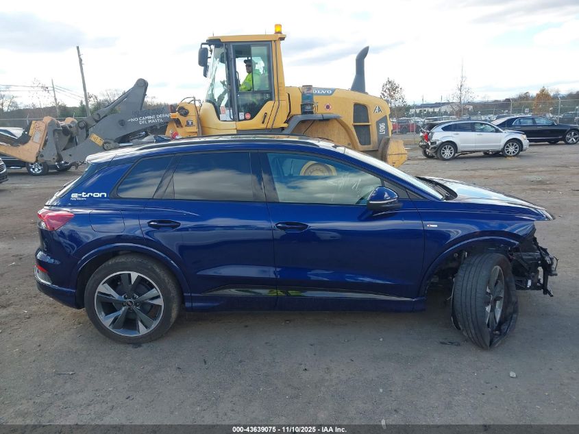 2023 Audi Q4 E-Tron Premium Plus 50 Quattro VIN: WA1L2BFZ2PP073147 Lot: 43639075