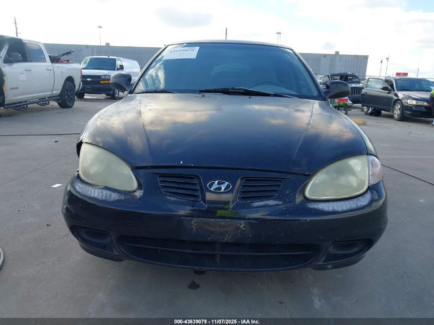 2000 Hyundai Elantra Gls VIN: KMHJF35F4YU903009 Lot: 43639079