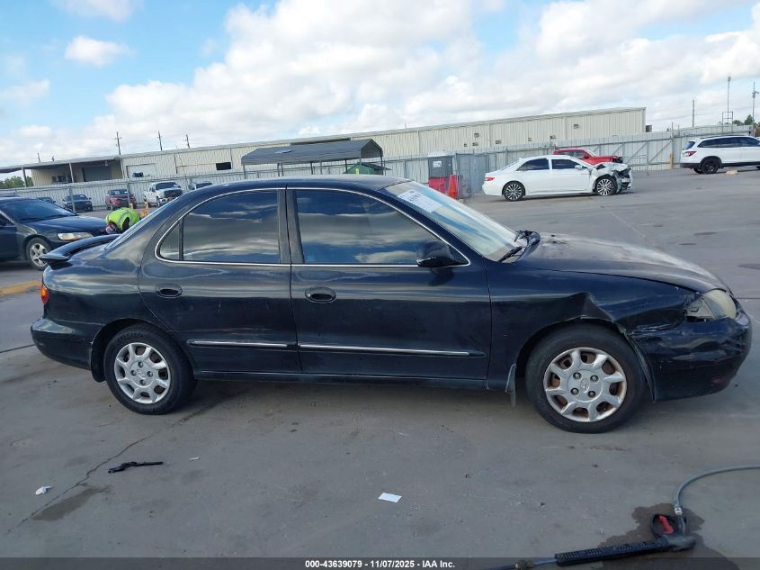 2000 Hyundai Elantra Gls VIN: KMHJF35F4YU903009 Lot: 43639079