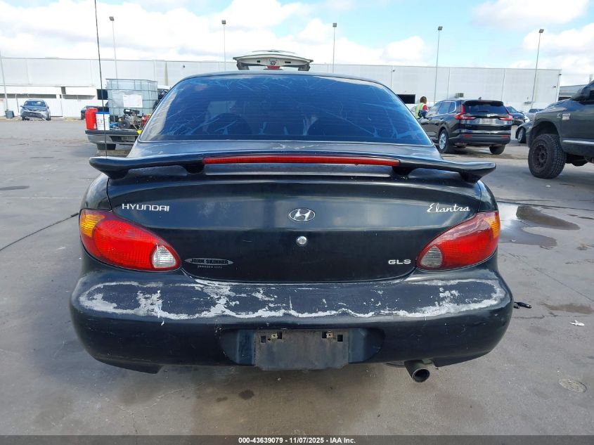 2000 Hyundai Elantra Gls VIN: KMHJF35F4YU903009 Lot: 43639079