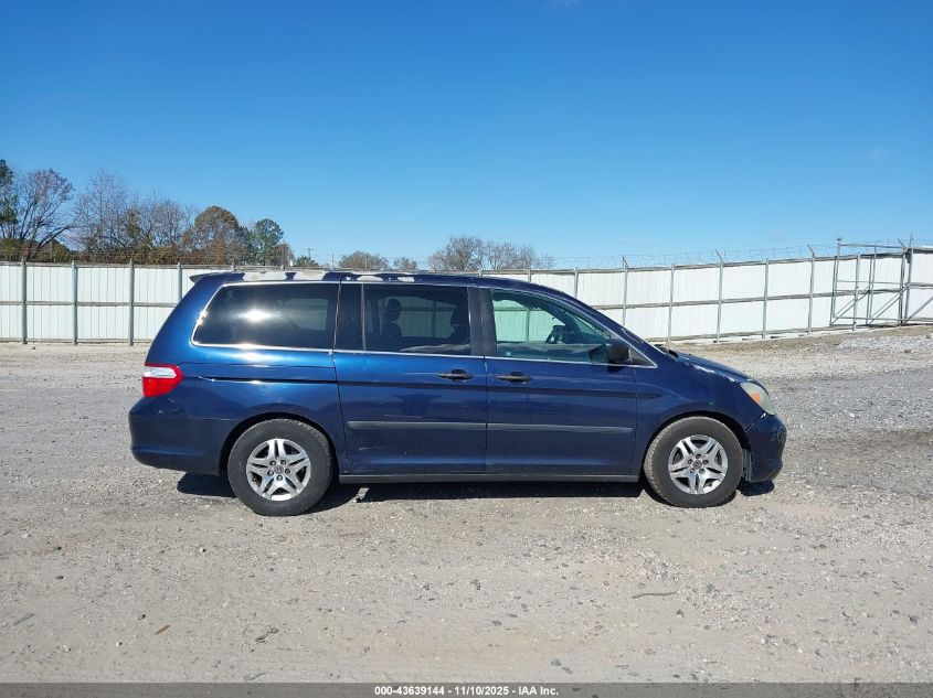 2007 Honda Odyssey Lx VIN: 5FNRL38257B034954 Lot: 43639144