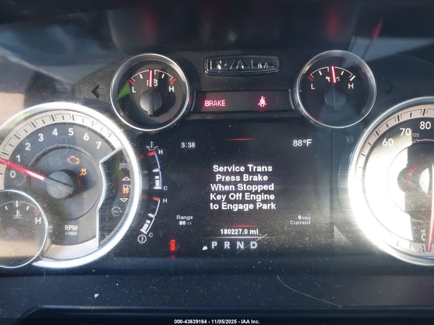 2014 Ram 1500 Sport VIN: 1C6RR6MT0ES343950 Lot: 43639164