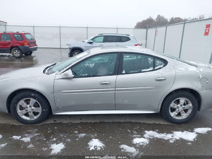 2007 Pontiac Grand Prix VIN: 2G2WP582571170186 Lot: 43639222