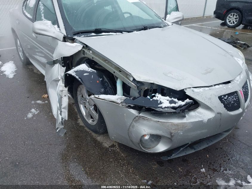 2007 Pontiac Grand Prix VIN: 2G2WP582571170186 Lot: 43639222