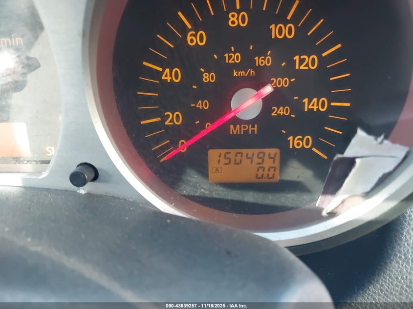 2003 Nissan 350Z Touring VIN: JN1AZ34EX3T003687 Lot: 43639257