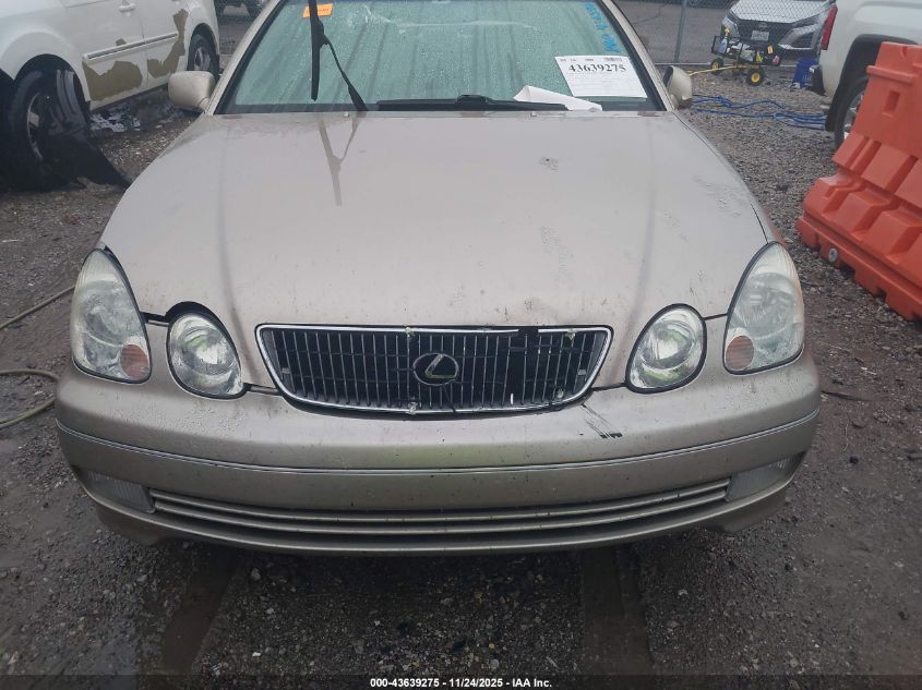 2000 Lexus Gs 300 VIN: JT8BD68S1Y0114590 Lot: 43639275