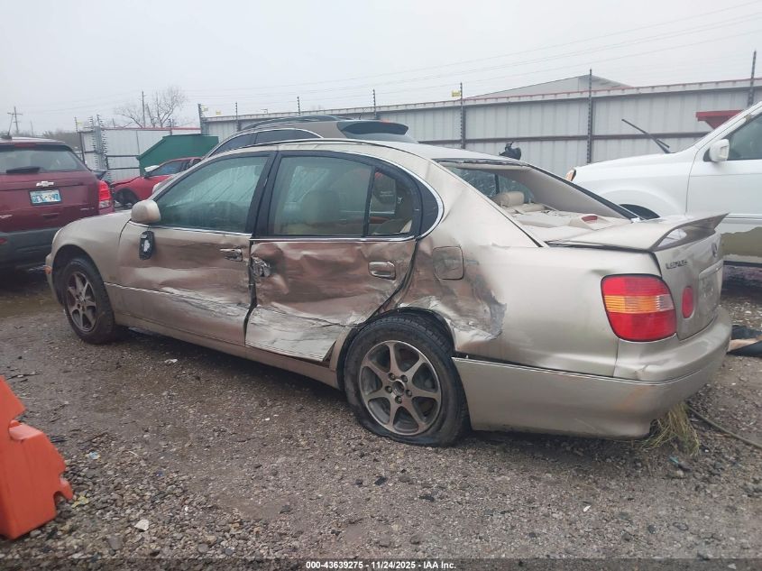 2000 Lexus Gs 300 VIN: JT8BD68S1Y0114590 Lot: 43639275