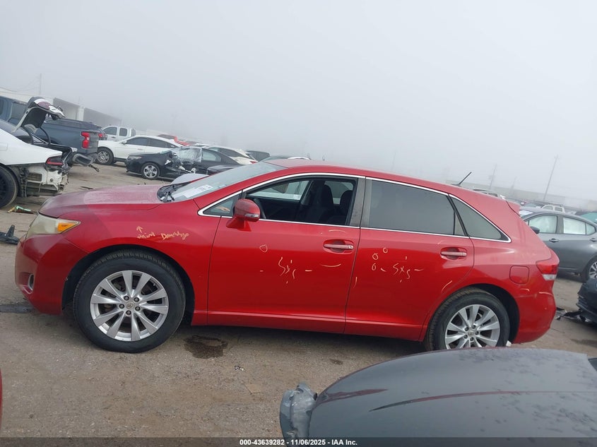 2013 TOYOTA VENZA LE 4T3ZA3BB6DU069491