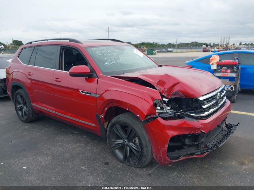 VOLKSWAGEN ATLAS 3.6L V6 SE W/TECHNOLOGY R-LINE