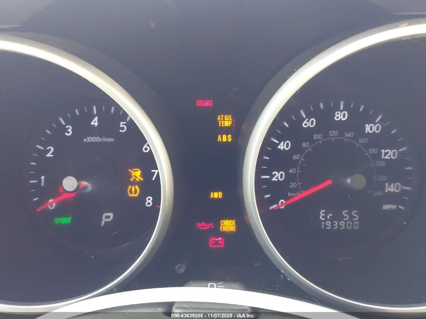 2008 Subaru Tribeca Limited 7-Passenger VIN: 4S4WX90D784416477 Lot: 43639305