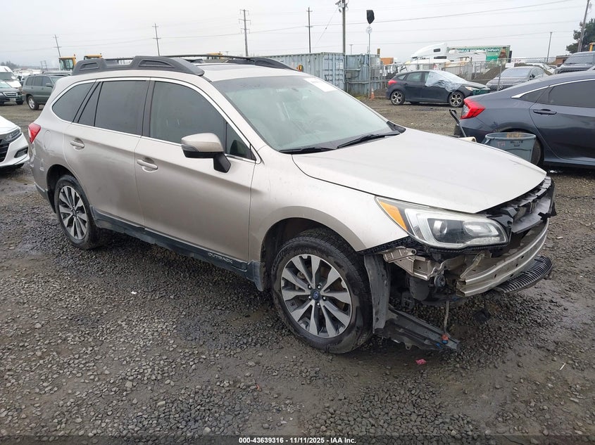 2015 SUBARU OUTBACK 2.5I LIMITED - 4S4BSALCXF3271908
