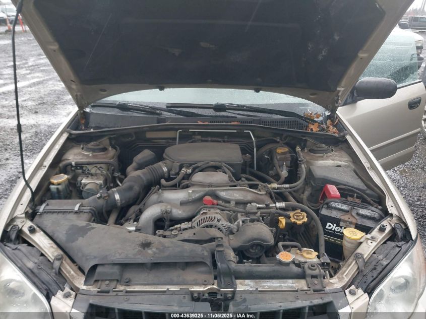 2008 Subaru Outback 2.5I/2.5I L.l. Bean Edition VIN: 4S4BP61C587346978 Lot: 43639325