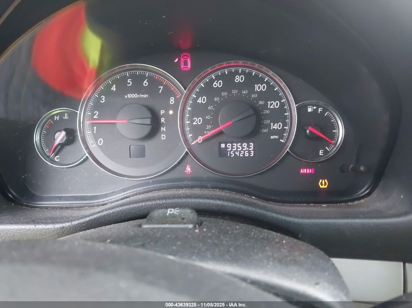 2008 Subaru Outback 2.5I/2.5I L.l. Bean Edition VIN: 4S4BP61C587346978 Lot: 43639325