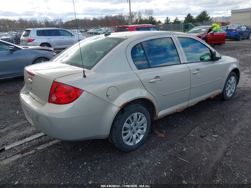 1G1AT58H597154929 2009 CHEVROLET COBALT photo no. 4