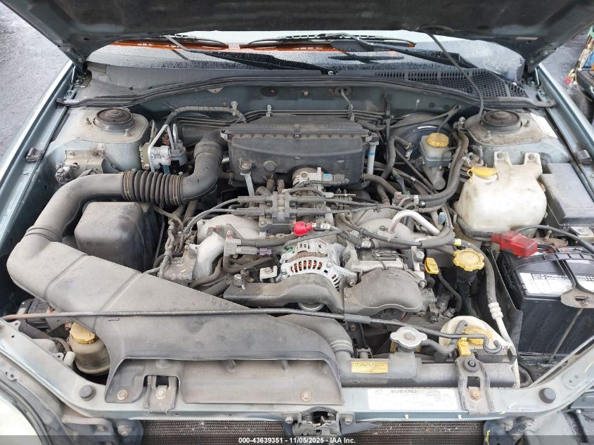 2001 Subaru Outback VIN: 4S3BH675X17627805 Lot: 43639351