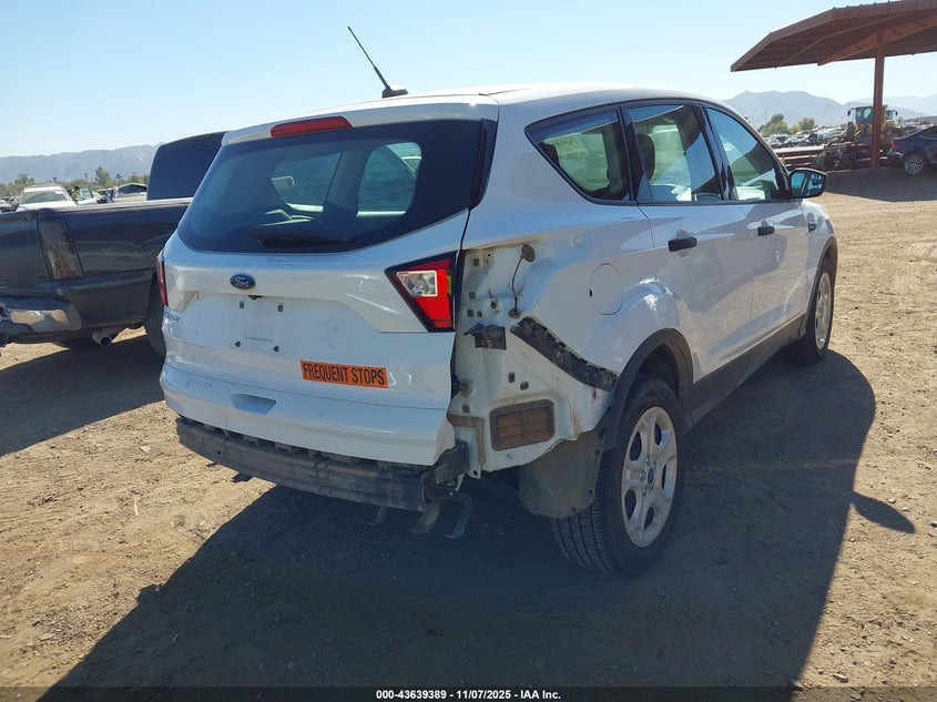 2019 FORD ESCAPE S 1FMCU0F75KUB31437