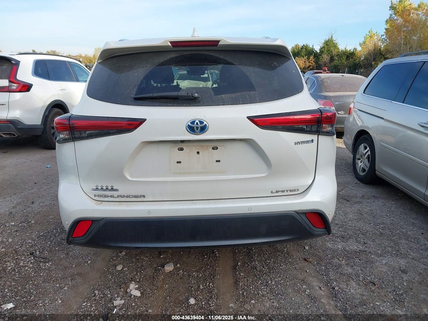 2021 TOYOTA HIGHLANDER HYBRID LIMITED - 5TDYARAHXMS006576