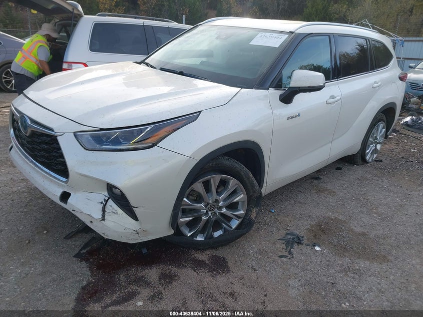 2021 TOYOTA HIGHLANDER HYBRID LIMITED - 5TDYARAHXMS006576
