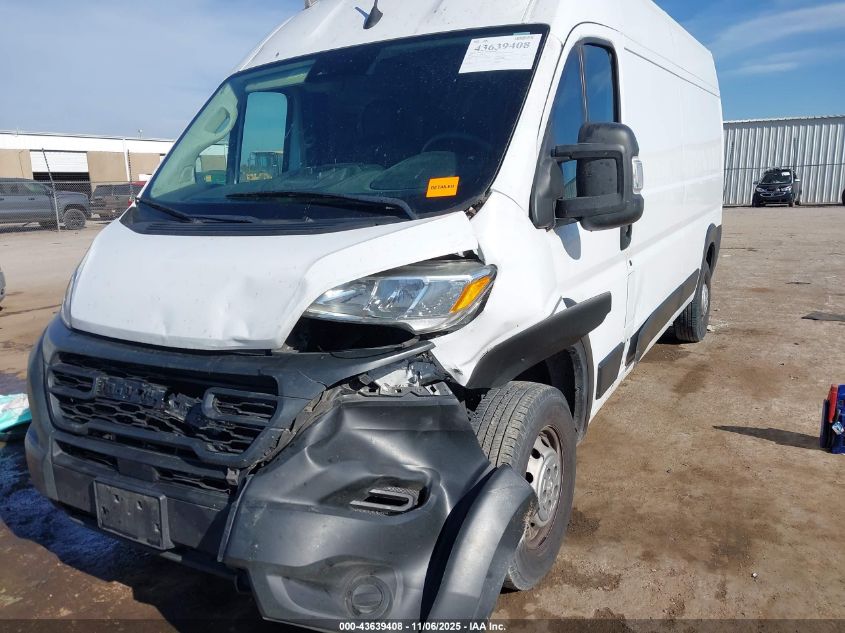 2023 Ram Promaster 2500 High Roof 159 Wb VIN: 3C6LRVDG5PE525135 Lot: 43639408