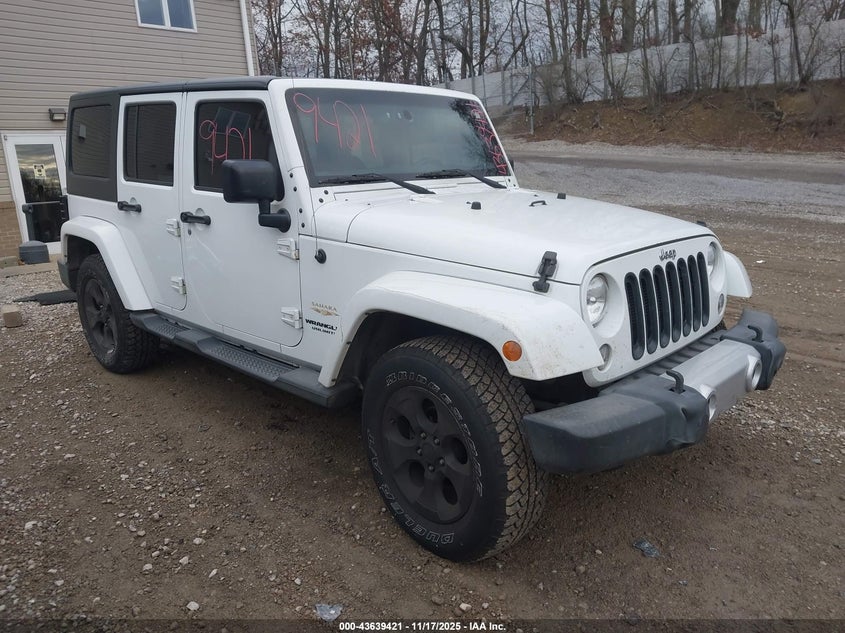 2015 JEEP WRANGLER UNLIMITED SAHARA - 1C4BJWEG3FL689800