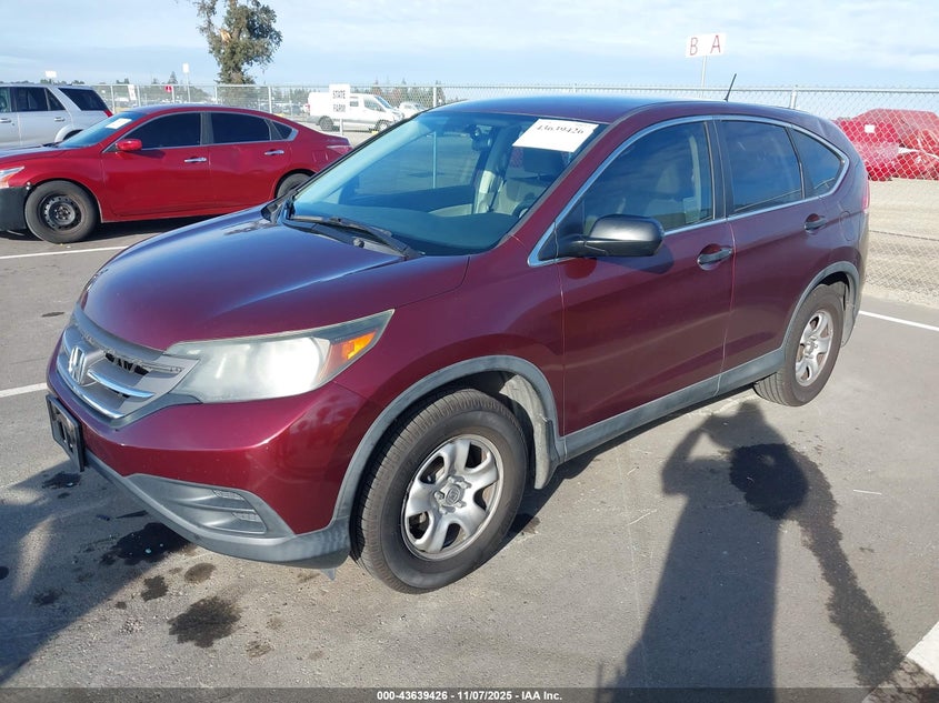 2014 HONDA CR-V LX - 5J6RM3H30EL029963