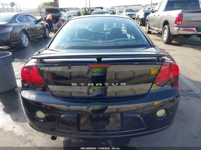 2003 Dodge Stratus Se VIN: 4B3AG42G43E167941 Lot: 43639439