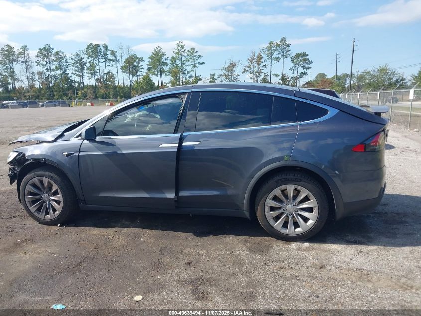 2020 Tesla Model X Long Range Dual Motor All-Wheel Drive/Long Range Plus Dual Motor All-Wheel Drive VIN: 5YJXCDE29LF283608 Lot: 43639494