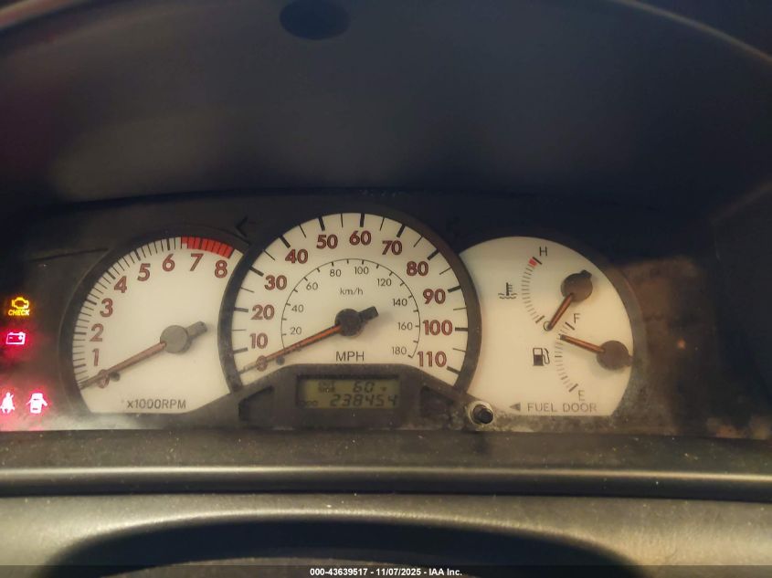 2003 Toyota Corolla S VIN: 1NXBR32E63Z125974 Lot: 43639517