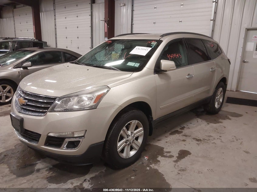 2014 CHEVROLET TRAVERSE 1LT 1GNKRGKD8EJ323079