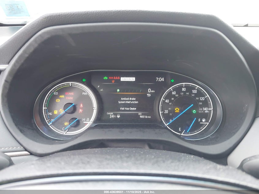 2021 TOYOTA VENZA XLE JTEAAAAH7MJ010564