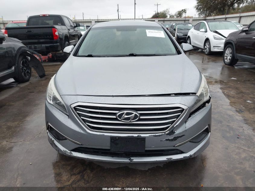 2016 Hyundai Sonata Se VIN: 5NPE24AFXGH404169 Lot: 43639591